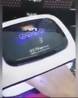 LAMPADA UV LED 108W 39 LED SUN H5 PLUS