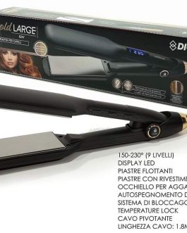 Piastra capelli con display led dictrolux