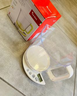 Bilancia per solidi o liquidi digitale, ciotola 1600 ml, portata massima 5kg