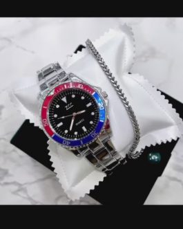 Uomo🖤🎁 Orologio e bracciale acciaio Archives - AB Shop