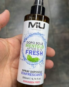 Spray al mentolo dopo sole rinfrescante 200ml MU MAKE UP❤️🇮🇹💣