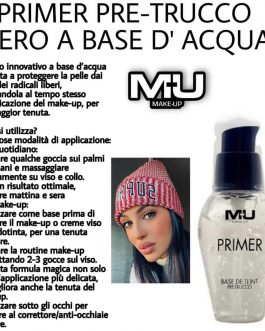 PRIMER A BASE D’ACQUA – MU MAKE UP