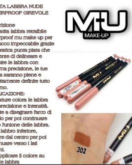 Matita labbra waterproof retraibile  MU MAKE UP