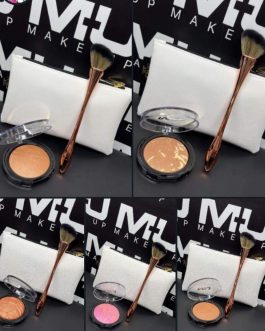 Kit pennello + pochette + terra blush MU MAKE UP