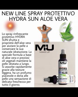 Spray dermoprotettivo rinfrescante 200ml MU MAKE UP❤️🇮🇹💣