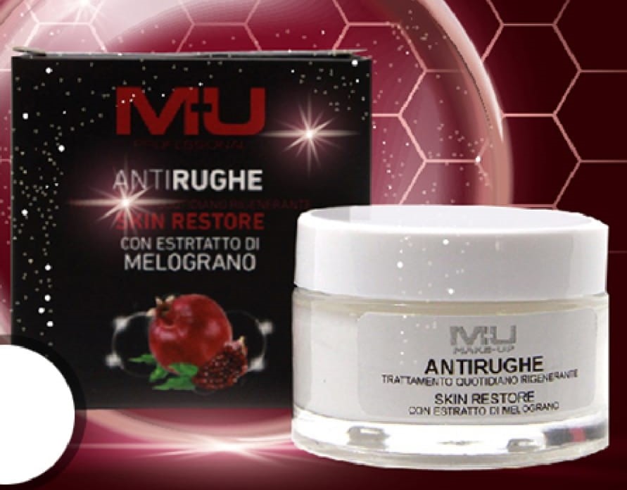 CREMA ANTIRUGHE AL MELOGRANO - MU MAKE UP Visualizzazione CREMA ANTIRUGHE AL MELOGRANO - MU MAKE UP
