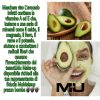 Visualizzazione MASCHERA A BASE DI AVOCADO - MU MAKE UP