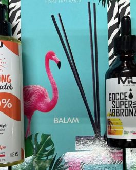 Kit olio vetro con conta gocce 100 Ml + Acceleratore abbronzatura 200 Ml  MU MAKE UP   offerta 💣💣💣💣