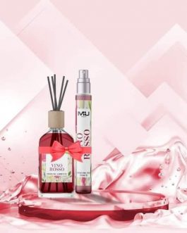 Tutte le fragranze kit profumatore con bastoncini  100 Ml + spray tessuti  MU MAKE UP