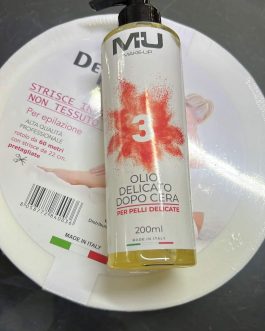 Kit rotolo strisce 60 Metri + olio dopocera 200 Ml  MU MAKE UP