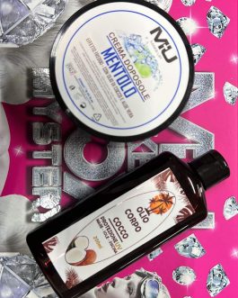 Kit unguento 100 Ml +olio abbronzante 200 Ml MU MAKE UP