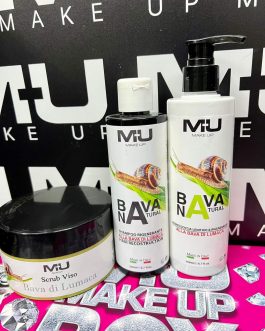 •KIT BAVA DI LUMACA 🐌   •SHAMPOO  •BAGNOSCHIUMA  •SCRUB VISO MU MAKE UP