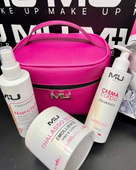 •KIT BEAUTIFUL 💗  •THALASSO SCURB EMOLLIENTE •CREMA CORPO NARCISO  •ACQUA PROFUMATA NARCISO  •BEAUTY IN PELLE MU MAKE UP
