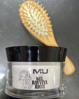 Kit Gel ravviva ricci 200 Ml barattolo + omaggio spazzola MU MAKE UP