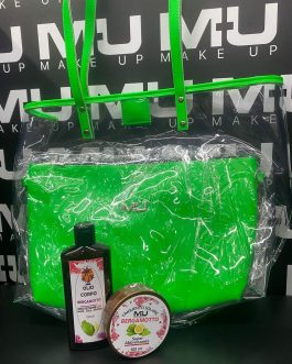 Kit pochette + unguento + olio super abbronzante MU MAKE UP
