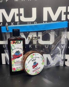 Kit pochette + unguento + olio super abbronzante MU MAKE UP