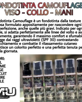 FONDOTINTA VISO & COLLO & MANI MU MAKE UP