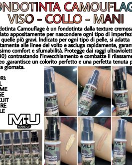 FONDOTINTA VISO & COLLO & MANI MU MAKE UP