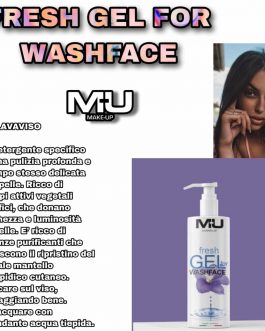 GELWASH LAVA VISO – MU MAKE UP