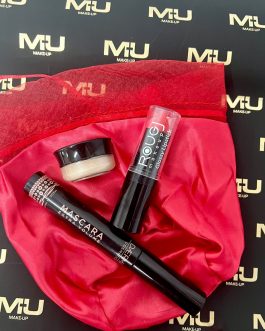 SACCHETTO  ROSSETTO ROSSO MASCARA  OMBRETTO IN CREMA   ♥️♥️♥️♥️♥️♥️ MU MAKE UP