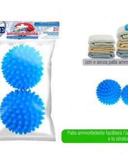 IRGE  Palla ammorbidente 2pz   per lavatrice ed asciugatrice linea Styro