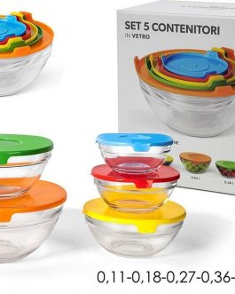 Set 5 contenitori