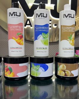 KIT SHAMPOO E MASCHERA CURA  CAPELLI MU MAKE UP 🇮🇹❤️