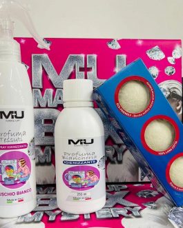 KIT PROFUMO BIANCHERIA SPRAY TESSUTI 250ML PROFUMO BIANCHERIA 250ML 1 CONFEZIONE SFERE