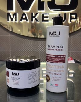 Kit Shampoo 1 litro + Maschera 500 Ml /  Kit Shampoo 500 Ml + Maschera 500 Ml    MU MAKE UP ❤️🇮🇹