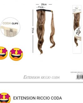 EXTENSION LISCI e ricci CODA si possono lavare e piastrare