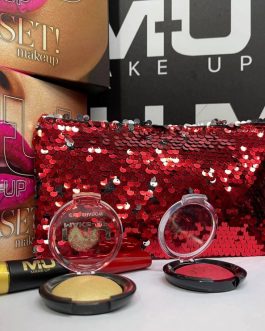 Kit ombretto kryptonite + 2 ombretti + pochette + scatola MU MAKE UP 🇮🇹💣❤️