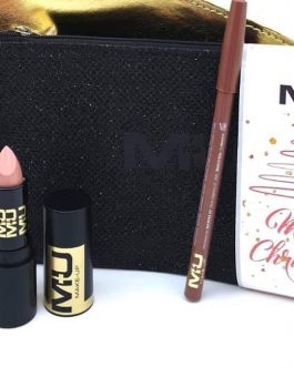 Kit rossetto + matita + pochette  MU MAKE UP 🇮🇹💣❤️