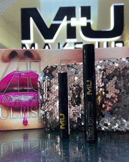 Kit pochette + scatola + eyeliner + Mascara MU MAKE UP❤️🇮🇹💣