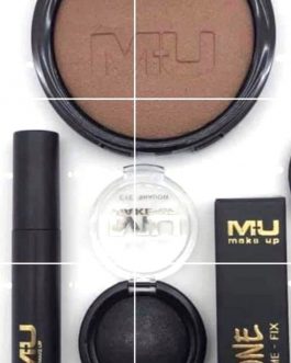Kit 1 pz terra 1 pz Mascara 1pz ombretto  MU MAKE UP 🇮🇹💣❤️
