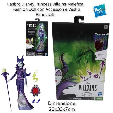 5 Pezzi Malefica Costume Bambina Halloween,Malefica Costume Bambina,Vestito Halloween Strega Cattiva Bambina con Cerchietto Corna del Diavolo Ali Nero Maniche a Piuma per Carnevale Halloweens Cosplay