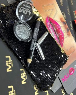 Kit Composto da: Scatola Pochette girabrilla Ombretto Matita duo MU MAKE UP ❤️💣🇮🇹