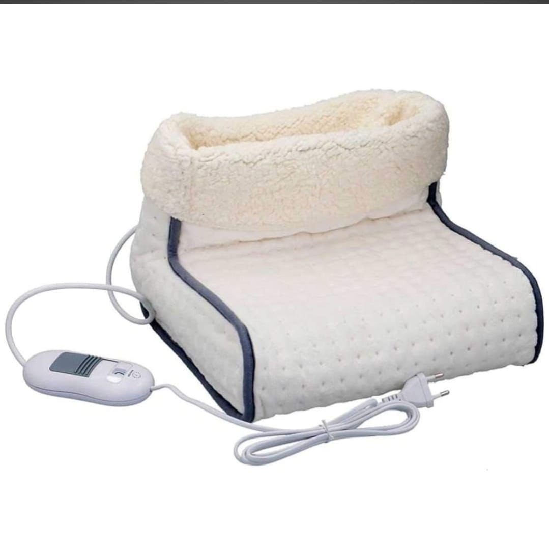 Yikkhy Scaldapiedi Elettrico Separato: 6 Temperature E 4 Timer, Caldo Fino Al Polpaccio Per Casa E Ufficio (Fodera Lavabile) - 3