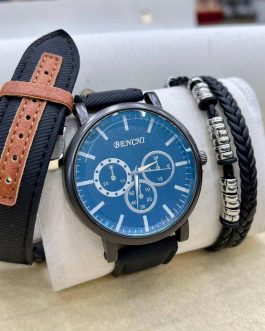 Nuovi orologi uomo regalo💕✨ Completo con bracciale 🍾️ Con scatola regalo ✨