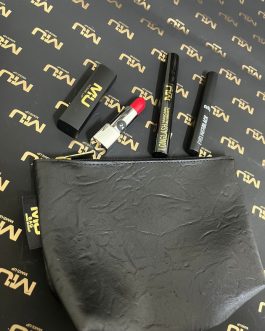Kit❤️  Pochette Rossetto push-up Mascara longlash Eyeliner