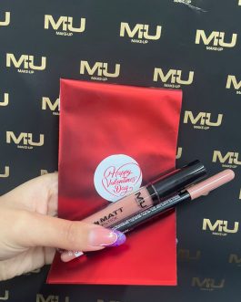 Offerta San Valentino kit nude matita labbra +tinta labbra +sachetto
