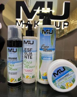 multiset viso uso quotidiano linea coco monoi delicata  •mousse detergente 200 ml •esfoliante viso/corpo 200 ml •latte detergente maxi 500 ml  •crema viso 100 ml
