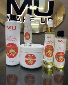 multiset completo mandorle dolci •shampoo 500 ml •maschera 500 ml •gialli de districante 30 ml •olio capelli protettivo 120 ml •olio corpo 200 ml