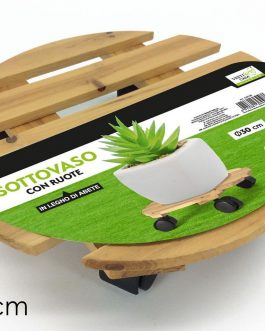 Sottovaso con ruote