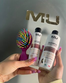 multiset •shampo 200 ml •maschera 100 ml •spazzola
