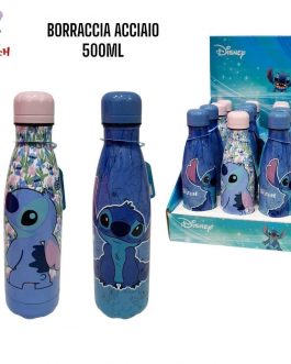 STITCH  BORRACCIA ACCIAIO 500ML