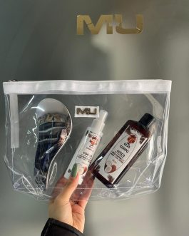 SET MARE 4 PEZZI 🌊☀️☀️ •OLIO 200ML •SPRAY PROTEZIONE CAPELLI •SPAZZOLA  •BORSELLO MAXI
