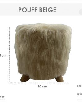 NUOVO POUF PELO MAXI CON PIEDI DI LEGNO 😍😍😍😍😍  MISURE 30X30X35CM 🔝🔝🔝  PORTATA MASSIMO 100KG 🔝🔝🔝