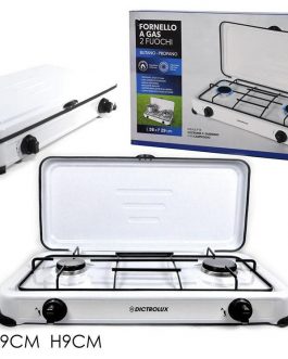 Fornello gas 2 fuochi