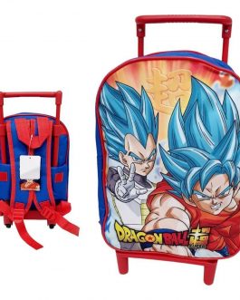 DRAGONBALL ZAINO ESTENSIBILE 42CM  /  TROLLEY ASILO 30CM /  ZAINO ASILO 30CM /  ASTUCCIO 3ZIP PENNERELLI GIOTTO  /  TOMBOLINO PORTAPENNE