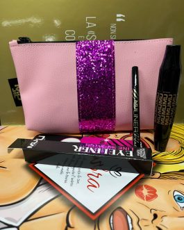 BORSELLO + EYELINER PUNTA ROTONDA+MASCARA ORGASMO